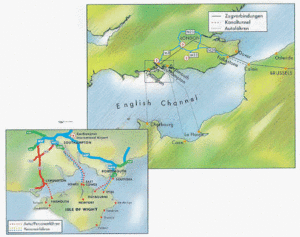 Bild vergrößern: Isle of Wight - Karte