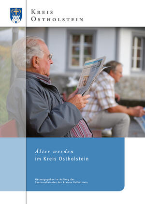 Titel Broschüre Wegweiser für Senioren im Kreis Ostholstein
