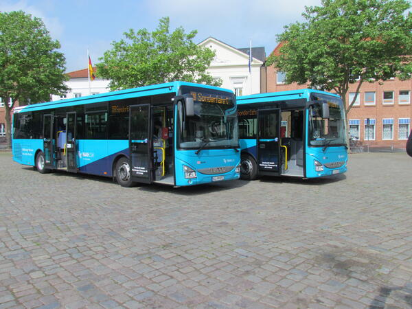 Bild vergrößern: Neue Busse im ÖPNV